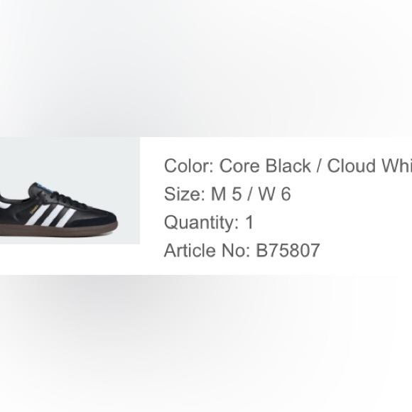 Samba OG shoes W6/M5 - Picture 7 of 7